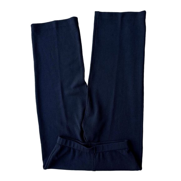 St John Collection Pants Size 10  Black Elastic Stretch Waist High Rise … - Picture 5 of 11